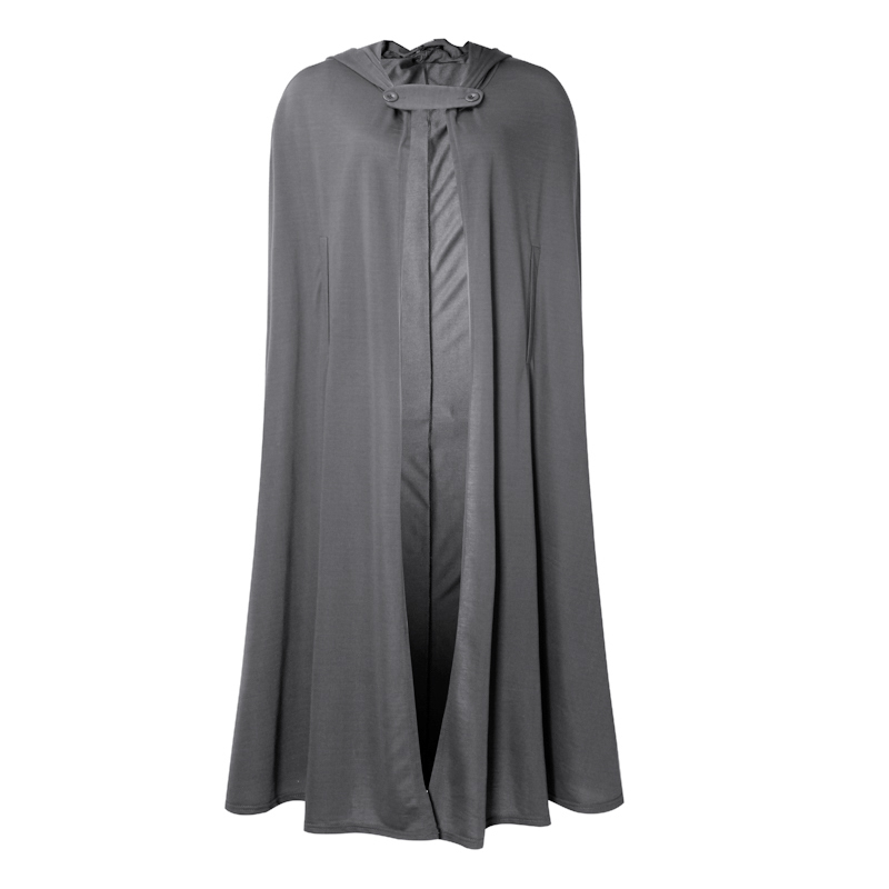 Autumn Cloak Hooded Coat Women Vintage Gothic Cape Poncho Coat Medieval Victorian Warm Long Open Stitch Jackets Plus Size T200319