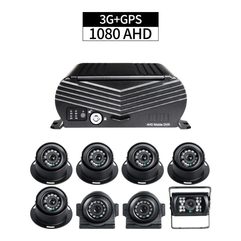 8CH 1080 Hard Disk Mobile DVR 3G Remote Viewing Realtime by PC/Phone GPS Track with 8pcs AHD 2.0MP Cameras for Semi-truck Bus
8CH 1080 Hard Disk Mobile DVR 3G Remote Viewing Realtime by PC/Phone GPS Track with 8pcs AHD 2.0MP Cameras for Semi-truck Bus