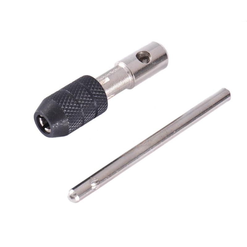 M3-M8 Screwdriver Tap Holder Hand Tool T-handle Reversible Single Tap Wrench Tapping Threading Tool
M3-M8 Screwdriver Tap Holder Hand Tool T-handle Reversible Single Tap Wrench Tapping Threading Tool