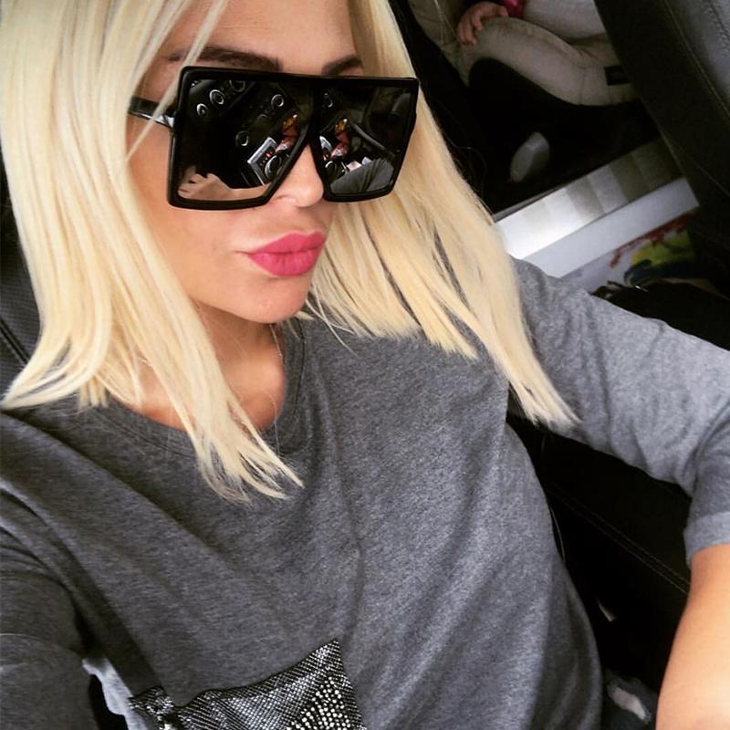 WERGASUN Oversized Shades Woman Sunglasses Black Fashion Square Glasses Big Frame Sunglasses Vintage Retro Glasses Unisex oculos
WERGASUN Oversized Shades Woman Sunglasses Black Fashion Square Glasses Big Frame Sunglasses Vintage Retro Glasses Unisex oculos