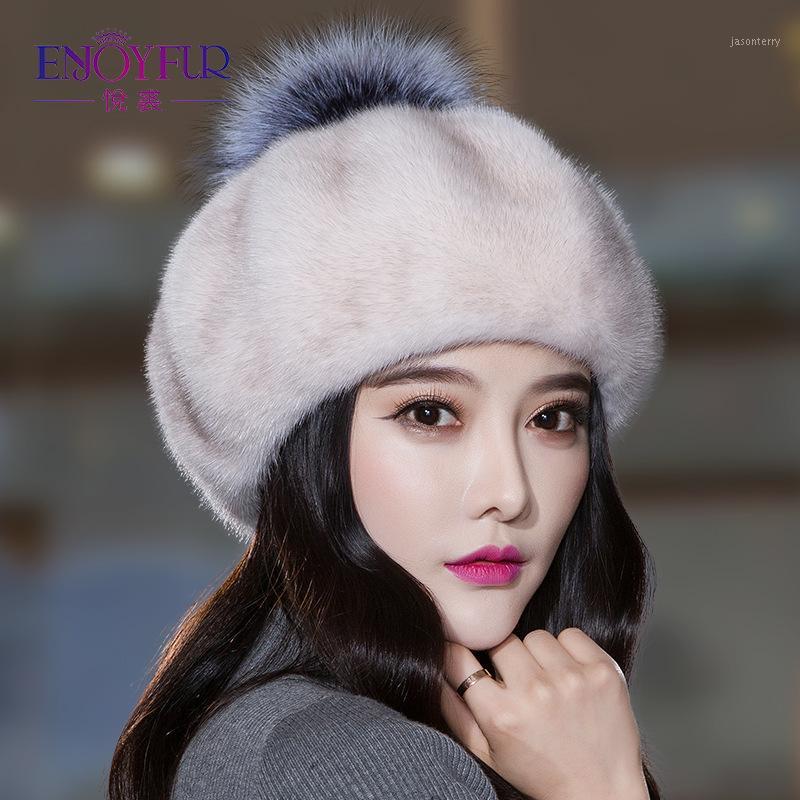 Beanie/Skull Caps Mink Hat Female Winter Fur Ball Fashion Wild Whole Earmuffs Beret Noble Temperament Warm Ladies1, Blue;gray
Beanie/Skull Caps Mink Hat Female Winter Fur Ball Fashion Wild Whole Earmuffs Beret Noble Temperament Warm Ladies1, Blue;gray