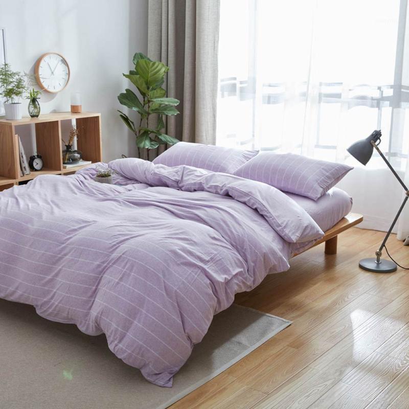 Papa&Mima Purple Lines Knitted Cotton Bedding Set Soft Warm Linens Single King Flat Fitted Sheet Pillowcase Duvet Cover1, 20205483
Papa&Mima Purple Lines Knitted Cotton Bedding Set Soft Warm Linens Single King Flat Fitted Sheet Pillowcase Duvet Cover1, 20205483