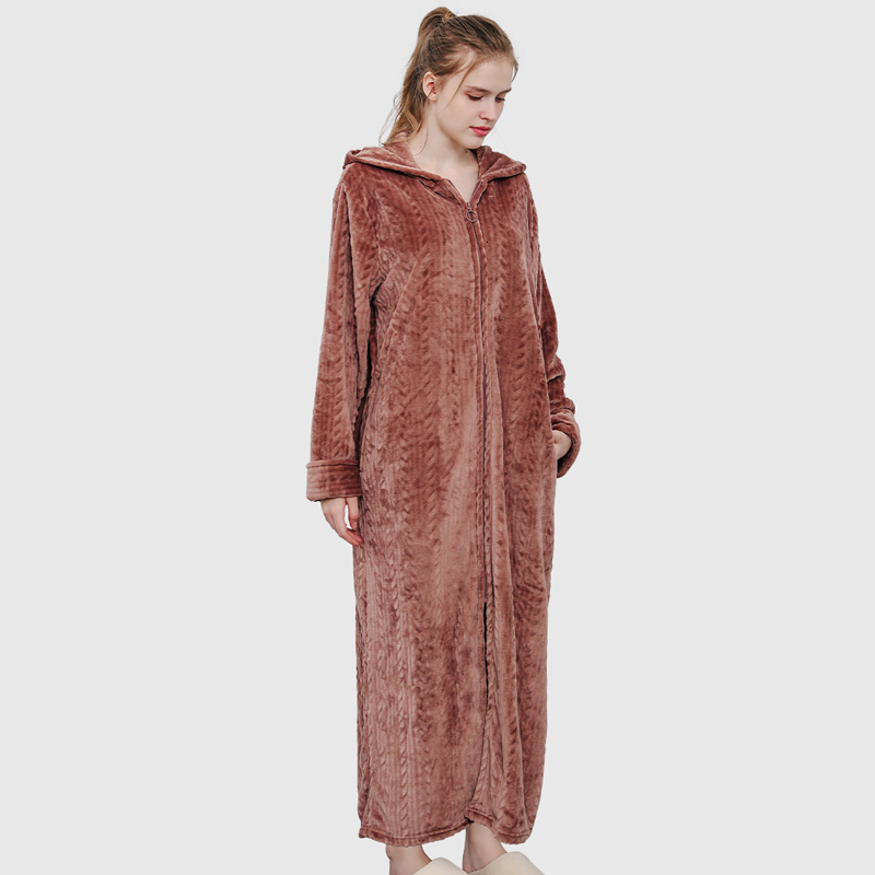 2021 New Oversized Female Autumn Winter Flannel Sleepwear with Hood Thicken Bathrobes Loose Feminine Solid Nightgown Homewear Ladies Fubh, Red
2021 New Oversized Female Autumn Winter Flannel Sleepwear with Hood Thicken Bathrobes Loose Feminine Solid Nightgown Homewear Ladies Fubh, Red