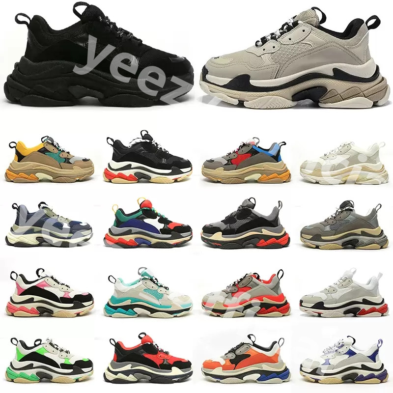 Triple S Sneaker Low Top Lace Up Paltform Running Shoes Designer Women Men Thick Sole Dad Shoe Sport Trainers Runner GYM Jogging Walking Outdoor Sneakers Bred Triple-s, Fill postage
Triple S Sneaker Low Top Lace Up Paltform Running Shoes Designer Women Men Thick Sole Dad Shoe Sport Trainers Runner GYM Jogging Walking Outdoor Sneakers Bred Triple-s, Fill postage