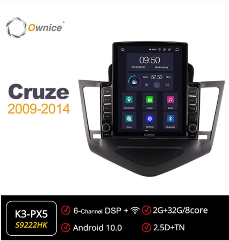 Android 10.0 Ownice Autoradio 2 Din forChevrolet Cruze 2009 - 2014 Car Radio Auto GPS Navigation Multimedia DSP 360 Panorama
Android 10.0 Ownice Autoradio 2 Din forChevrolet Cruze 2009 - 2014 Car Radio Auto GPS Navigation Multimedia DSP 360 Panorama