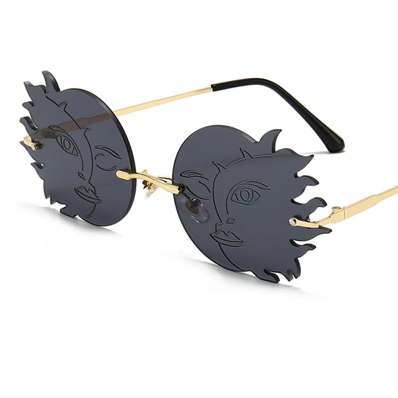 Sunglasses Fashion Oversized Rimless 2022 Vintage Sun Glasses For Women Shades Alloy Eyewear Uv400, White;black
Sunglasses Fashion Oversized Rimless 2022 Vintage Sun Glasses For Women Shades Alloy Eyewear Uv400, White;black