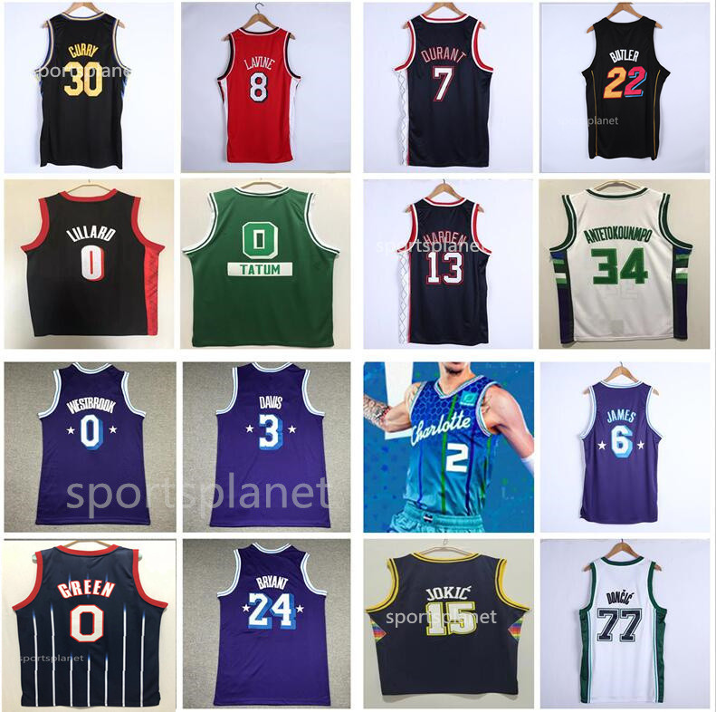 21/22 75th City Jerseys James 6 Davis 3 Curry 34 Antetokounmpo 11 Drozan 2 Ball Doncic 22 Butler 13 Harden Irving 7 Durant 12 Morant Lowry Jokic Herro Lillard Ayton Bryant, Black
21/22 75th City Jerseys James 6 Davis 3 Curry 34 Antetokounmpo 11 Drozan 2 Ball Doncic 22 Butler 13 Harden Irving 7 Durant 12 Morant Lowry Jokic Herro Lillard Ayton Bryant, Black