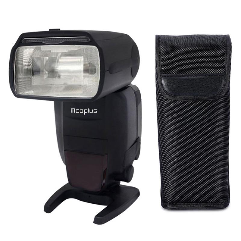 Mcoplus Photography Light HSS 1/8000s E-TTL Master Flash Flashgun Autofocus Auxiliary Flash Speedlite for DSLR Camera
Mcoplus Photography Light HSS 1/8000s E-TTL Master Flash Flashgun Autofocus Auxiliary Flash Speedlite for DSLR Camera