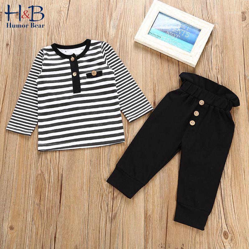 Humor Bear Toddler Boys Clothes 2020 New Spring And Autumn European American Baby Boy Striped Top + Black Trousers 2pcs Suit1, 1589 black
Humor Bear Toddler Boys Clothes 2020 New Spring And Autumn European American Baby Boy Striped Top + Black Trousers 2pcs Suit1, 1589 black