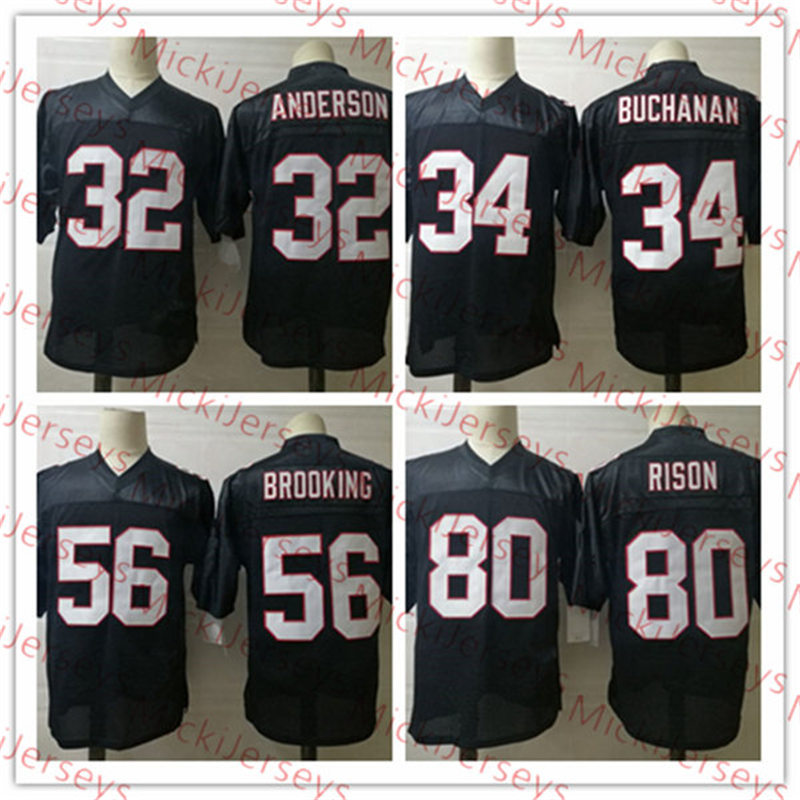 Mens NCAA #32 Jamal Anderson #34 Ray Buchanan Jersey Stiched Black #56 Keith Brookin #80 Andre Rison Vintage Football Jersey S-3XL
Mens NCAA #32 Jamal Anderson #34 Ray Buchanan Jersey Stiched Black #56 Keith Brookin #80 Andre Rison Vintage Football Jersey S-3XL