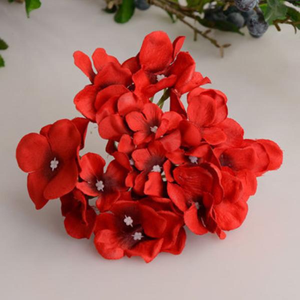 Artificial Hydrangea Bouquet Flower Silk Flowers With Free Stem For Home Wedding Decoration Gift-30, Orange
Artificial Hydrangea Bouquet Flower Silk Flowers With Free Stem For Home Wedding Decoration Gift-30, Orange
