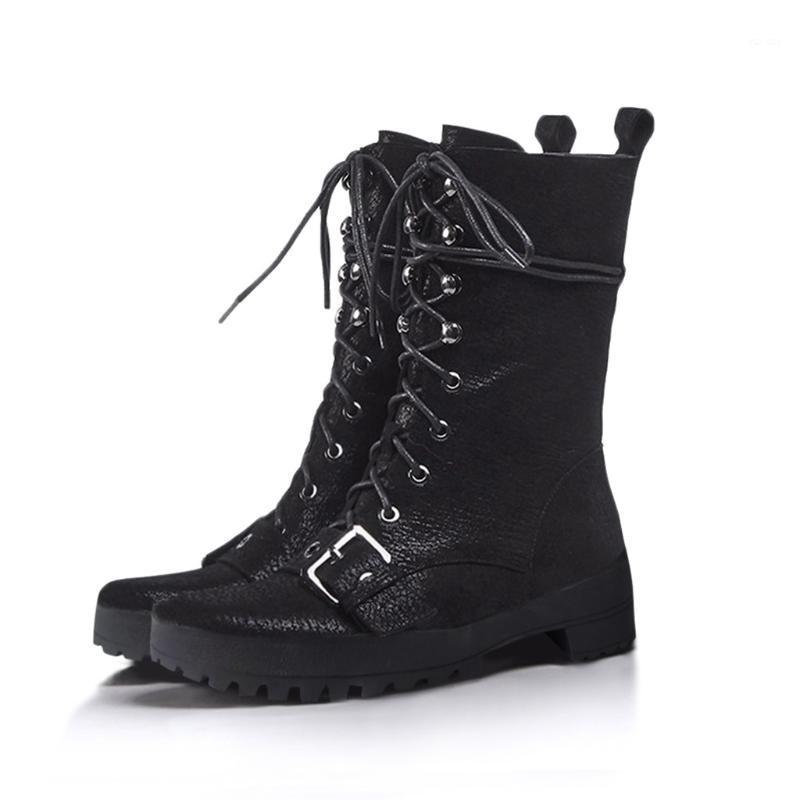 Women's Boots Fashion Buckle Lace-Up PU Leather Knee Bare Boots Square Heel Casual Middle Booties Female Shoes Plus Size F50#1, Bk
Women's Boots Fashion Buckle Lace-Up PU Leather Knee Bare Boots Square Heel Casual Middle Booties Female Shoes Plus Size F50#1, Bk