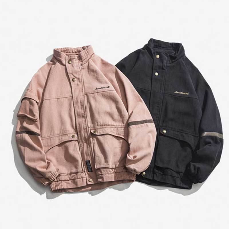 2020 Cargo Spring Mark of Men Collar Color Wash Vintage Joker Hip Hop Casual Sports Jacket New, Beige
2020 Cargo Spring Mark of Men Collar Color Wash Vintage Joker Hip Hop Casual Sports Jacket New, Beige