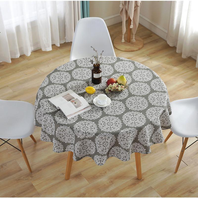 Nordic Style Polyester Cotton Round Table Cloth Grey Retro Printed Kitchen Dining Tablecloth Hotel Party Tables Cover Mat 3 Size1
Nordic Style Polyester Cotton Round Table Cloth Grey Retro Printed Kitchen Dining Tablecloth Hotel Party Tables Cover Mat 3 Size1