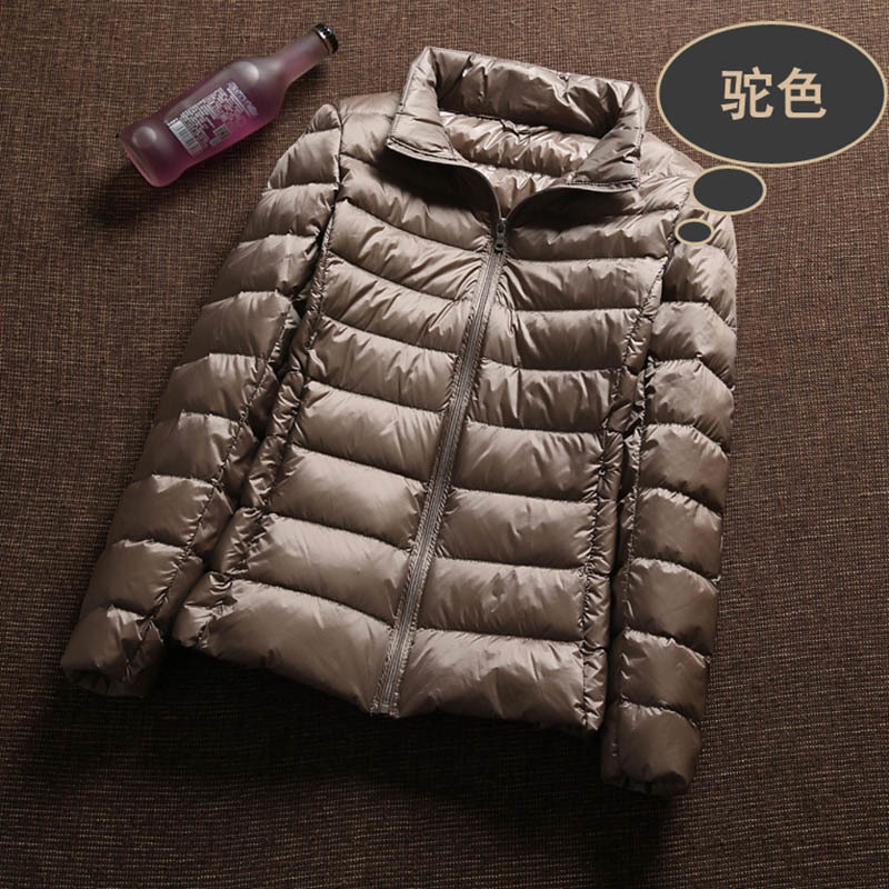 Ultra Light 90% White Duck Down Jacket Women Winter Coat Thin Female Winter Slim Warm Jacket Windproof Down Coat Plus colth T200212