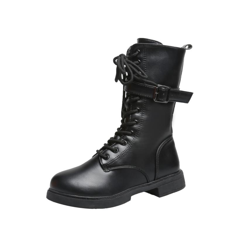Women's Shoes New Women's Shoes Korean Version Of The Locomotive Boots Side Buckle Zipper Front Straps Wild Boots, Black
Women's Shoes New Women's Shoes Korean Version Of The Locomotive Boots Side Buckle Zipper Front Straps Wild Boots, Black