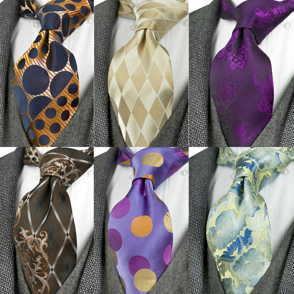 Classy Paisley Floral Checked Stripes Dots Multicolor Mens Tie Neckties 100% Silk Jacquard Woven Free Shipping Suit Gift For Men LJ200915, Blue;purple
Classy Paisley Floral Checked Stripes Dots Multicolor Mens Tie Neckties 100% Silk Jacquard Woven Free Shipping Suit Gift For Men LJ200915, Blue;purple
