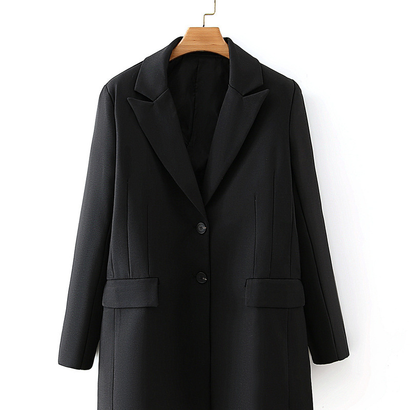 2021 New 27708 Europe and United States Women's Clothing Wholesale Fall Black Split on Back of the Suit 7p3p
2021 New 27708 Europe and United States Women's Clothing Wholesale Fall Black Split on Back of the Suit 7p3p