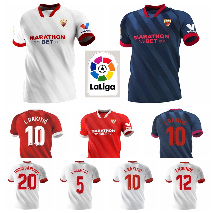 Sevilla 2020 2021 Seville 5 OCAMPOS Soccer Jersey 16 NAVAS EVER BANEGA DE JONG EL HADDADI TORRES RAKITIC VAZQUEZ KOUNDE Football Shirt Kits, Blue
Sevilla 2020 2021 Seville 5 OCAMPOS Soccer Jersey 16 NAVAS EVER BANEGA DE JONG EL HADDADI TORRES RAKITIC VAZQUEZ KOUNDE Football Shirt Kits, Blue