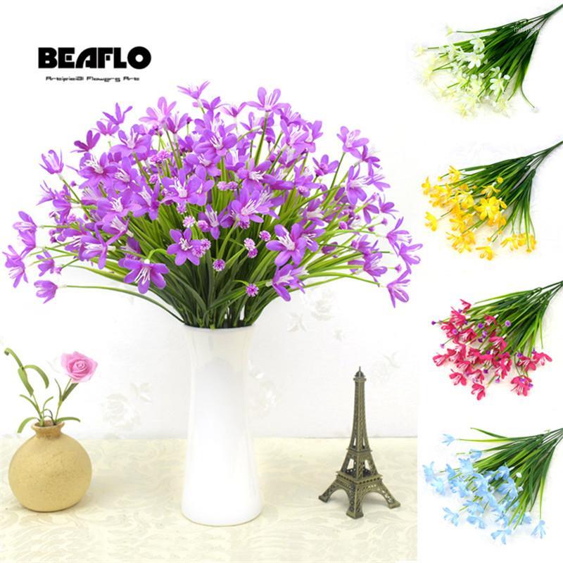 1 Bouquet 28 heads Artificial Butterfly Orchid Flowers Silk Fake Wedding Flower DIY Home Garden Decoration fake plants1, Blue
1 Bouquet 28 heads Artificial Butterfly Orchid Flowers Silk Fake Wedding Flower DIY Home Garden Decoration fake plants1, Blue