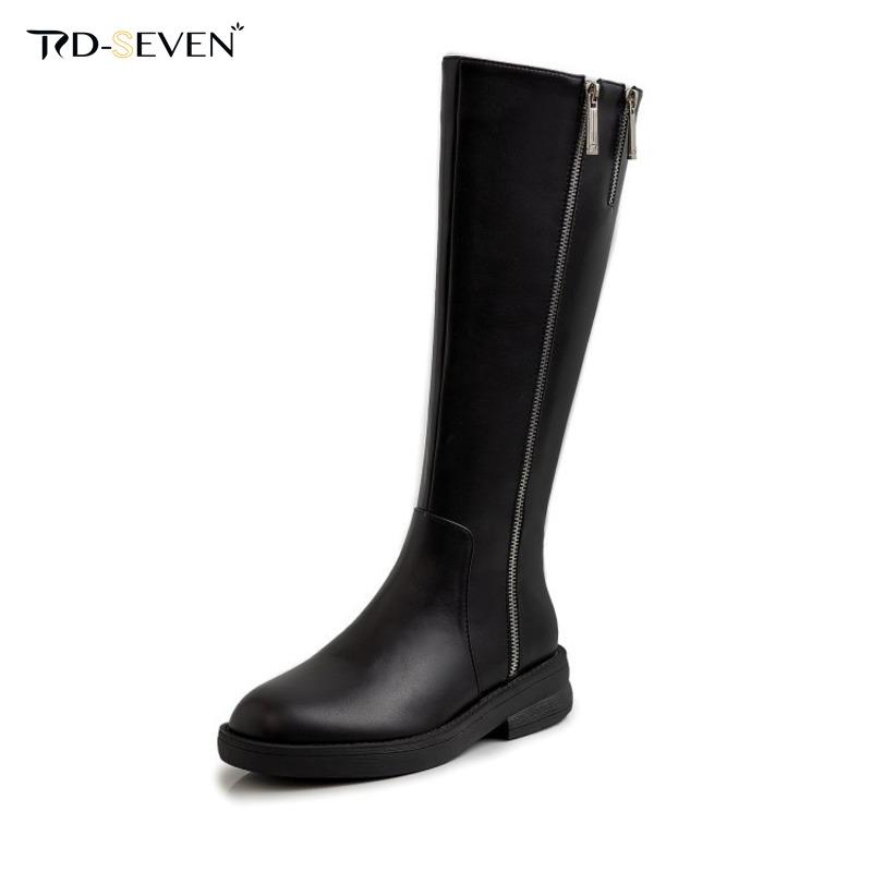 Woman Mid-Calf Boots Autumn Winter Warm Zipper Metal Decoration High Boots Fashion Knee High Fashion Snow, Black single lining
Woman Mid-Calf Boots Autumn Winter Warm Zipper Metal Decoration High Boots Fashion Knee High Fashion Snow, Black single lining
