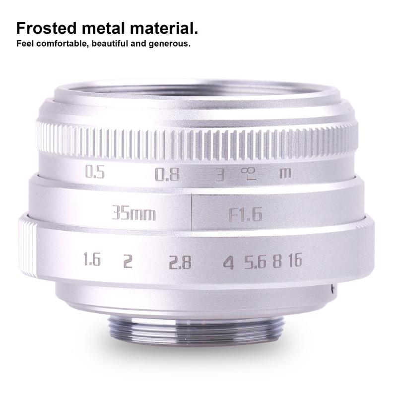 new arrive fujian 35mm f1.6 C mount camera CCTV Lens II for N1 Fujifilm Fuji NEX Micro 4/3 EOSM silver
new arrive fujian 35mm f1.6 C mount camera CCTV Lens II for N1 Fujifilm Fuji NEX Micro 4/3 EOSM silver