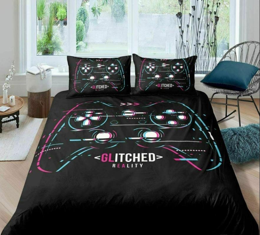 New Style Play Game Printed 3 PCE Bedding Sets 3D Printing Quilt Cover and Pillowcase Bed Sheet Sets No Sheets
New Style Play Game Printed 3 PCE Bedding Sets 3D Printing Quilt Cover and Pillowcase Bed Sheet Sets No Sheets