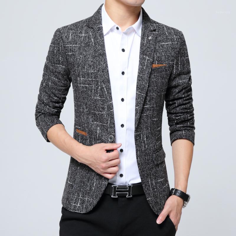 Wholesale- Autumn Winter Blazer Male Terno Masculino Cashmere Slim Fit Business Casual Suit For Men Single Button Outwear Jacket Coat1 Men's, Gray
Wholesale- Autumn Winter Blazer Male Terno Masculino Cashmere Slim Fit Business Casual Suit For Men Single Button Outwear Jacket Coat1 Men's, Gray