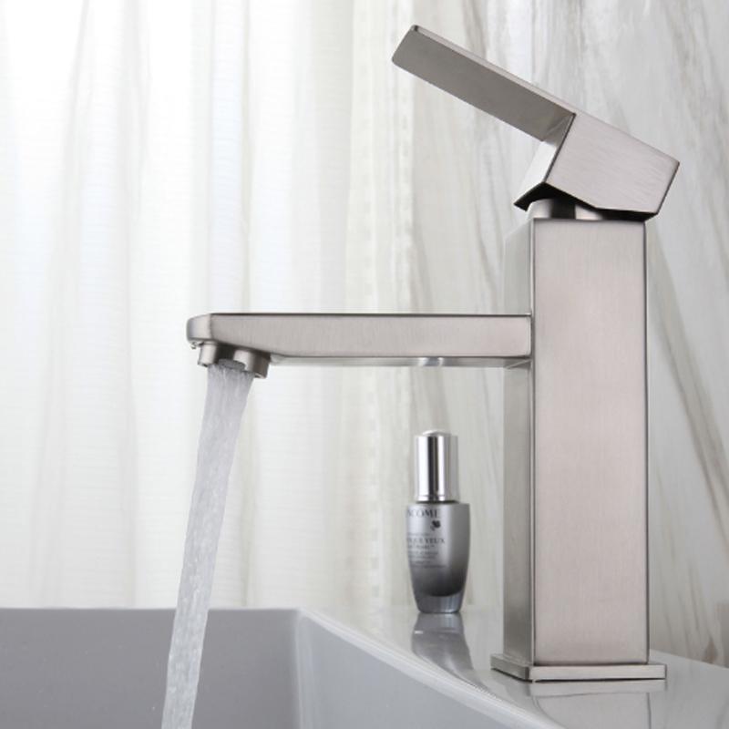 SUS304 Stainless Steel Basin Faucet for Bathroom Kitchen Lavatory Hotel Hot and Cold Water Mixer Washbasin Faucet Sink Water Tap
SUS304 Stainless Steel Basin Faucet for Bathroom Kitchen Lavatory Hotel Hot and Cold Water Mixer Washbasin Faucet Sink Water Tap