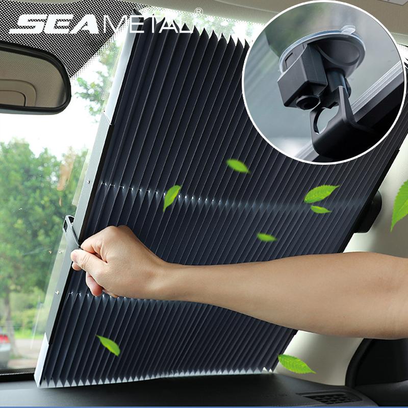 Car Retractable Windshield Sun Shade Front Window Windshield Sun Visor Car Front Window Foldable Curtain with Strong Suction Cup
Car Retractable Windshield Sun Shade Front Window Windshield Sun Visor Car Front Window Foldable Curtain with Strong Suction Cup