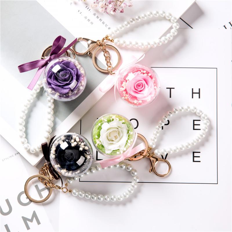 Immortal Flower Car Hanging Key Chain Wholesale Creative Yonghua Flower Acrylic Ball Valentine's Day Gift To Send Honey To Love, 006
Immortal Flower Car Hanging Key Chain Wholesale Creative Yonghua Flower Acrylic Ball Valentine's Day Gift To Send Honey To Love, 006