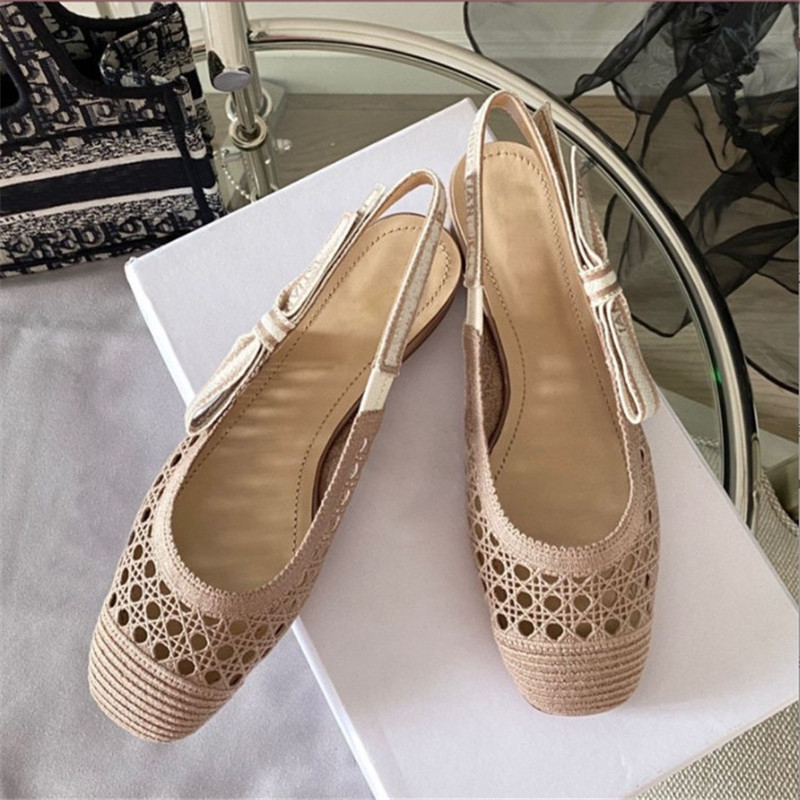 2022 Women's slingback Sandals pump shoes mesh motif Back buckle closure Size 35-41, Khaki
2022 Women's slingback Sandals pump shoes mesh motif Back buckle closure Size 35-41, Khaki