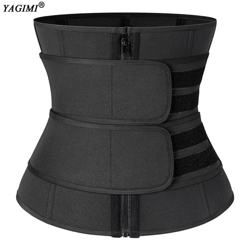 YAGIMI Neoprene Waist Trainer Corset Sweat Belt for Women Modeling Body Shaper Corset Slimming Shapewear Shaping Shapers Fajas T200707, Gray
YAGIMI Neoprene Waist Trainer Corset Sweat Belt for Women Modeling Body Shaper Corset Slimming Shapewear Shaping Shapers Fajas T200707, Gray