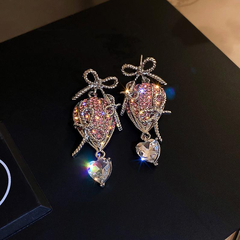 Dangle & Chandelier Trendy 14K Real Gold Bowknot Sunflower Seed Heart Drop Earrings For Women Girl Jewelry S925 Silver Needle Zircon Par
Dangle & Chandelier Trendy 14K Real Gold Bowknot Sunflower Seed Heart Drop Earrings For Women Girl Jewelry S925 Silver Needle Zircon Par