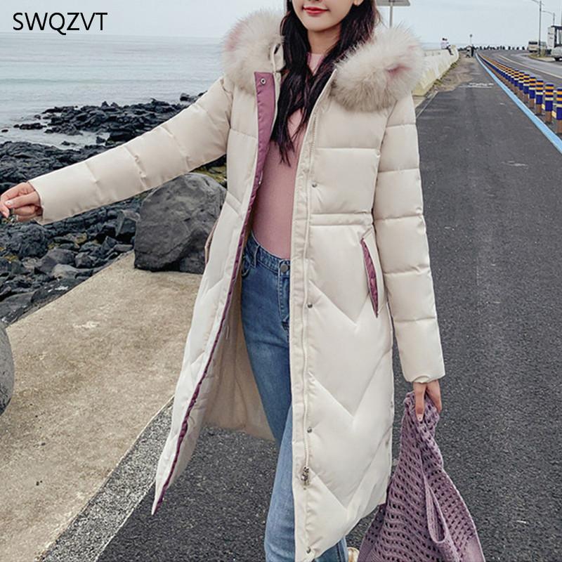 SWQZVT Women Coats Winter Hooded Warm Slim Cotton Padded Long Women Paraks Basic Jacket Casual Outwear Female 2021 New, Beige
SWQZVT Women Coats Winter Hooded Warm Slim Cotton Padded Long Women Paraks Basic Jacket Casual Outwear Female 2021 New, Beige