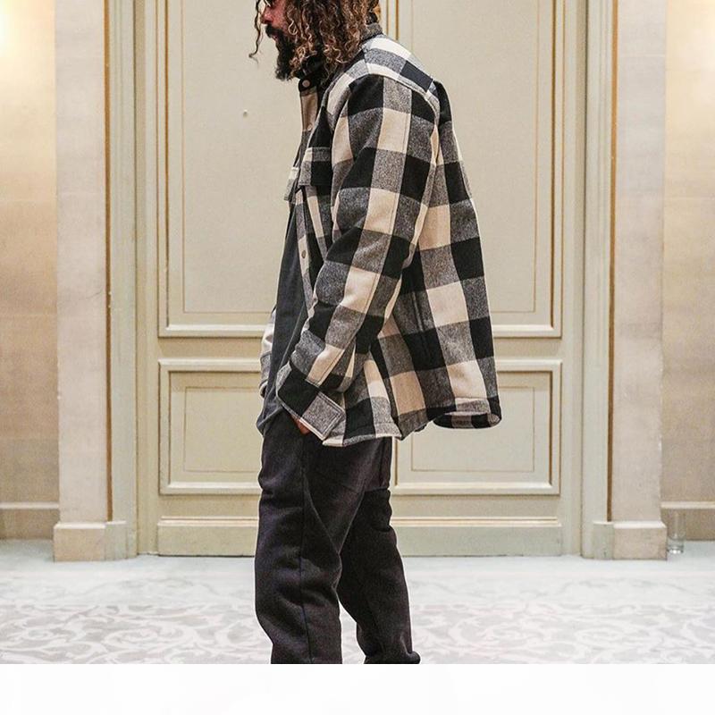 FOG Fear of God Checkerboard Shirt Jacket FOG Fully-Lined Shirt Jackets Casual Oversized Shirts Men Outerwear Harajuku Hip Hop Streetwear, Black;brown
FOG Fear of God Checkerboard Shirt Jacket FOG Fully-Lined Shirt Jackets Casual Oversized Shirts Men Outerwear Harajuku Hip Hop Streetwear, Black;brown