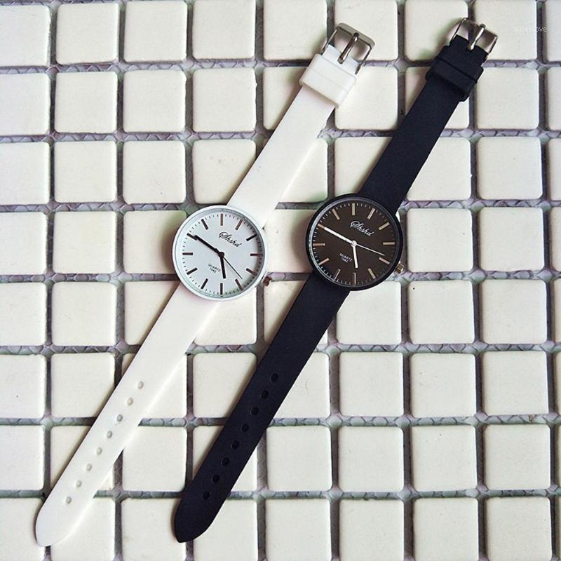Cute Student Girl Watch Candy Color Analog Round Dial Silicone Watch Band Simple Quartz Ladies Wrist Watches relogio feminino1, Black 
Cute Student Girl Watch Candy Color Analog Round Dial Silicone Watch Band Simple Quartz Ladies Wrist Watches relogio feminino1, Black