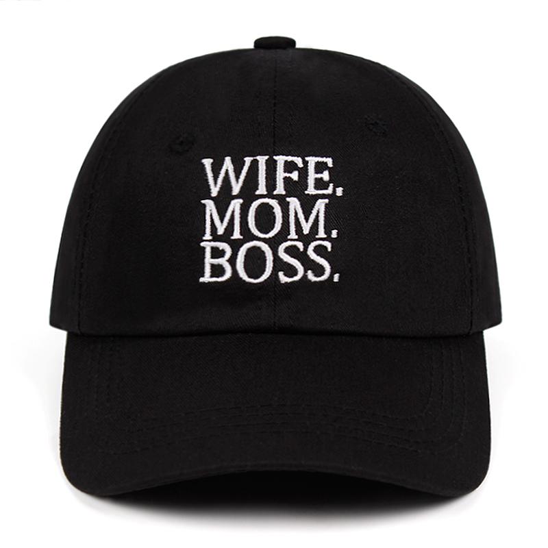 WIFE MOM BOSS Dad Hat 100% Cotton Baseball Cap Buzzword Fragment Hat Snapback Unisex Street trend CapsX1016, Black 
WIFE MOM BOSS Dad Hat 100% Cotton Baseball Cap Buzzword Fragment Hat Snapback Unisex Street trend CapsX1016, Black