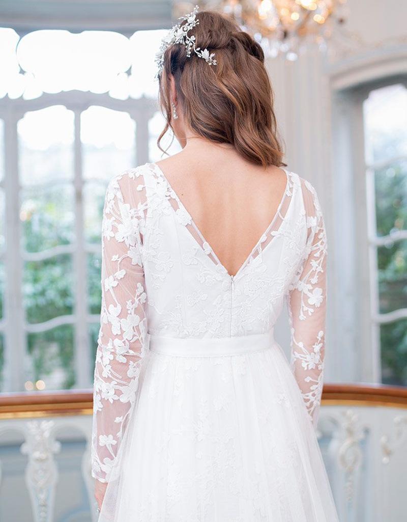 Maternity Dresses Maternity Dresses for Baby Showers Long Sleeve lace Pregnant Women Maxi Gown Dress Princess Pregnancy Dress for Photo Shoot H250211