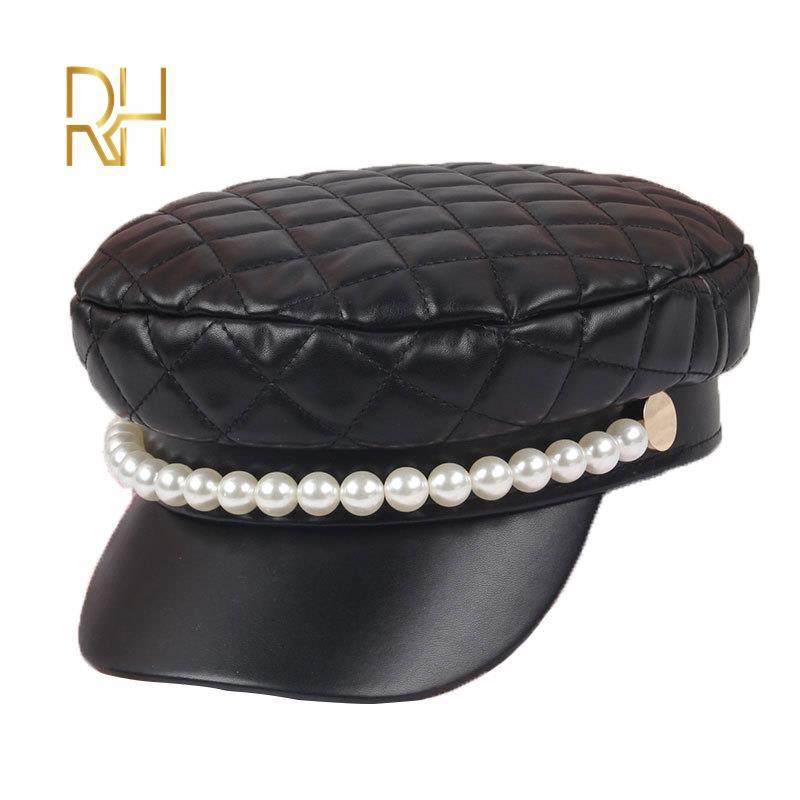 Stingy Brim Hats 2021 Winter Beret Femme Leather French Hat Plaid Octagonal Pearl Women British Style Black Sboy Cap RH, White
Stingy Brim Hats 2021 Winter Beret Femme Leather French Hat Plaid Octagonal Pearl Women British Style Black Sboy Cap RH, White