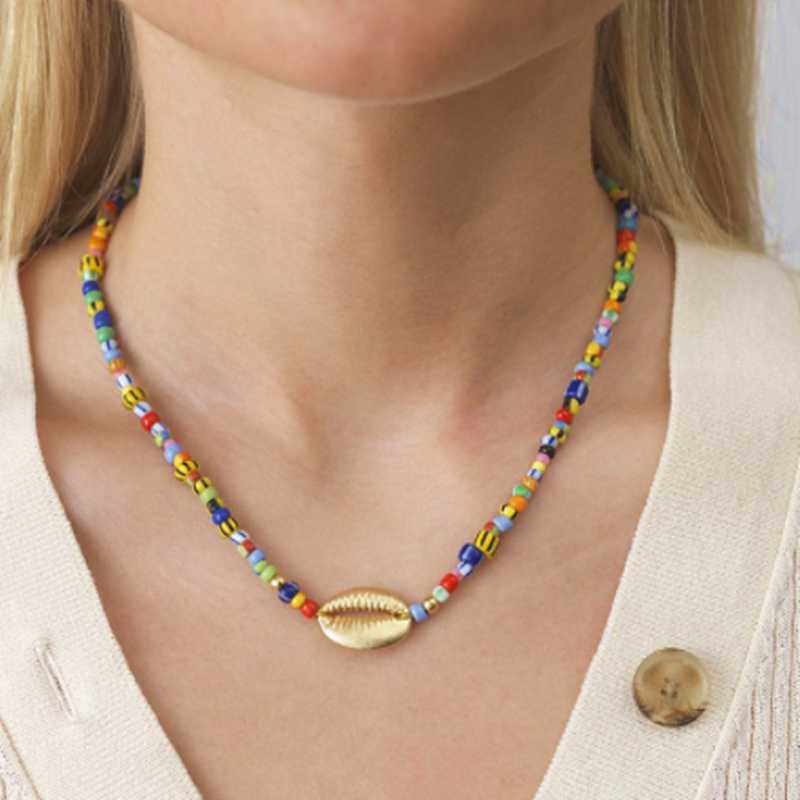 Bohemian colored rice beads shell necklace beach holiday fashion women's necklace Collier coquille long bohème pour femme 2020
Bohemian colored rice beads shell necklace beach holiday fashion women's necklace Collier coquille long bohème pour femme 2020