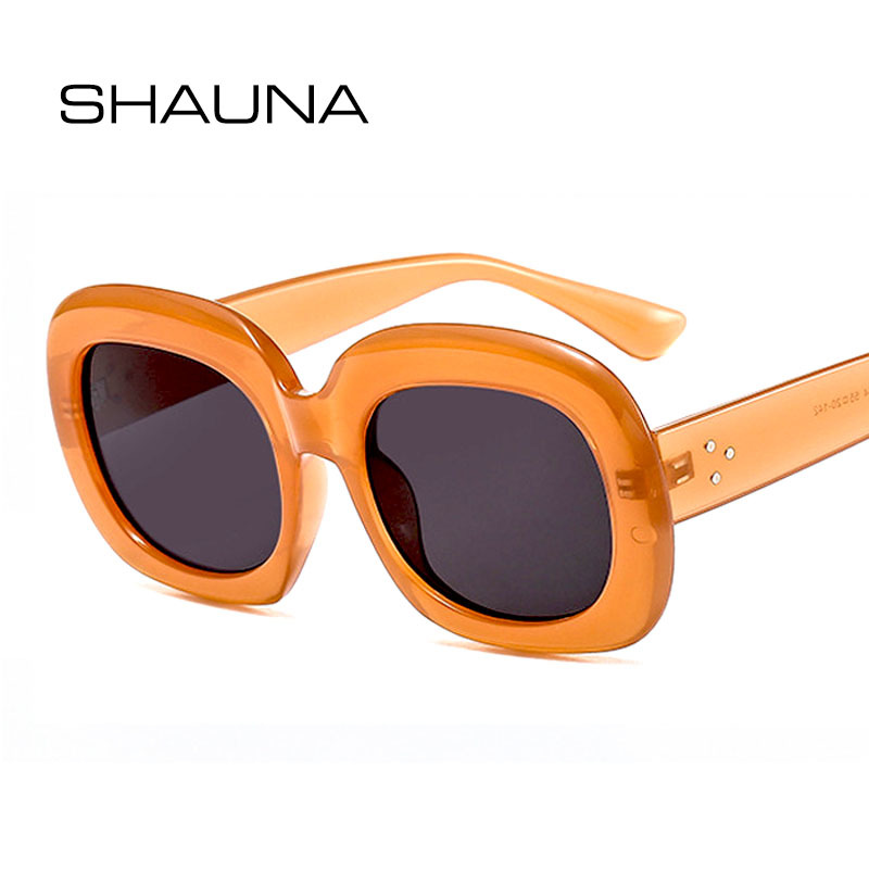 SHAUNA Retro Revits Sunglasses Woman Brand Designer Vintage Jelly Frame Men Outdoor Shades UV400 Oculos De Sol
SHAUNA Retro Revits Sunglasses Woman Brand Designer Vintage Jelly Frame Men Outdoor Shades UV400 Oculos De Sol