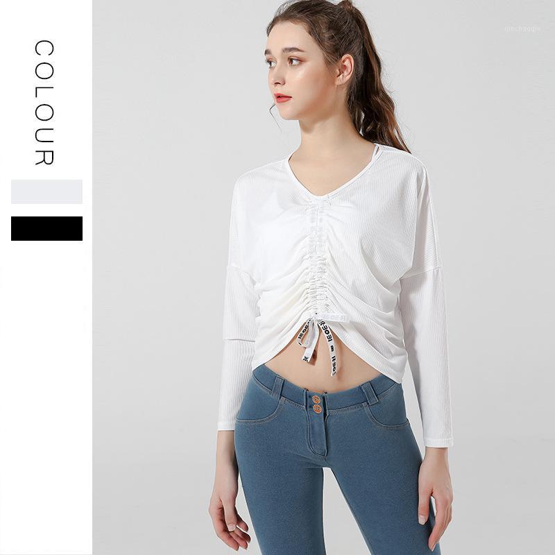 Women Gym White Yoga Crop Tops Yoga Shirts Long Sleeve Workout Tops Fitness Running Sport T-Shirts Training Sportswear Sexy1, Black
Women Gym White Yoga Crop Tops Yoga Shirts Long Sleeve Workout Tops Fitness Running Sport T-Shirts Training Sportswear Sexy1, Black