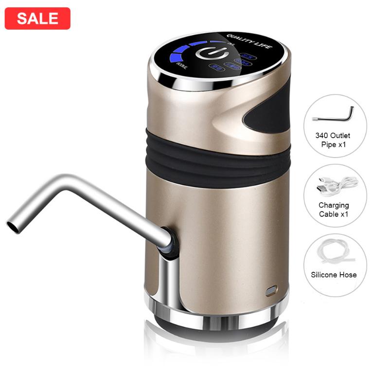 Household Automatic Water Dispenser Bottled Water Manual Press Intelligent Portable Dispenser USB LED Display
Household Automatic Water Dispenser Bottled Water Manual Press Intelligent Portable Dispenser USB LED Display