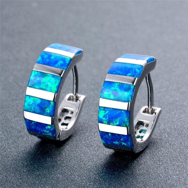 Hoop & Huggie 2021 Fashion Personality Style Female Earrings Colored Round Natural Fire Opal Ladies Gift Party Jewelry
Hoop & Huggie 2021 Fashion Personality Style Female Earrings Colored Round Natural Fire Opal Ladies Gift Party Jewelry