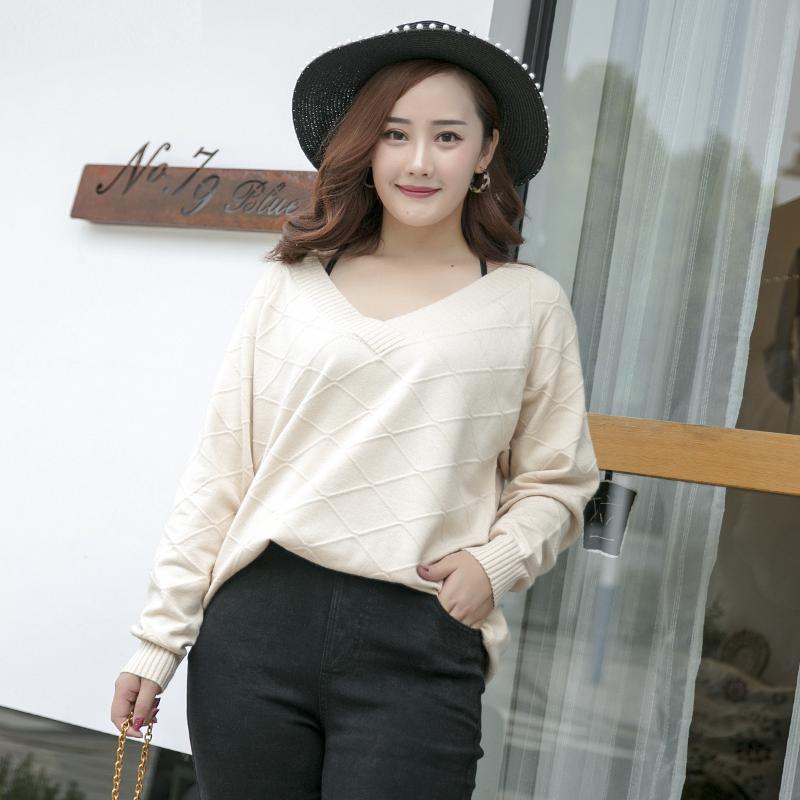 Autumn Winter Sweaters Woman Loose Knitting V-neck Full Sleeve Long Women's Sweater Pullover Oversize Women's Clothing, Black
Autumn Winter Sweaters Woman Loose Knitting V-neck Full Sleeve Long Women's Sweater Pullover Oversize Women's Clothing, Black