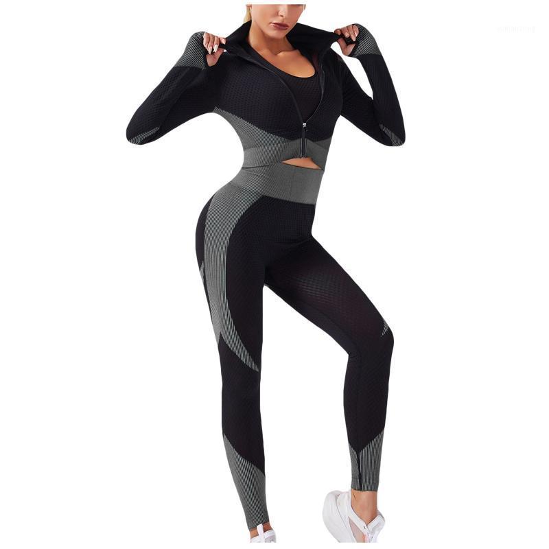 Women yoga set gym clothing Female Sport fitness suit Running Clothes yoga top+ Leggings women Seamless gym bra suits -L1
Women yoga set gym clothing Female Sport fitness suit Running Clothes yoga top+ Leggings women Seamless gym bra suits -L1
