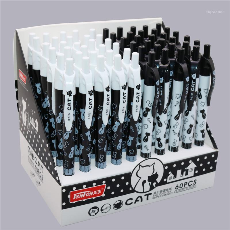 60 pcs Durable Cat Pattern Ballpoint Pen 2 Color Stationery Ballpoint Pen 0.5mm Blue Ink School Office Supplies Gift Stationery1, Bg1942
60 pcs Durable Cat Pattern Ballpoint Pen 2 Color Stationery Ballpoint Pen 0.5mm Blue Ink School Office Supplies Gift Stationery1, Bg1942