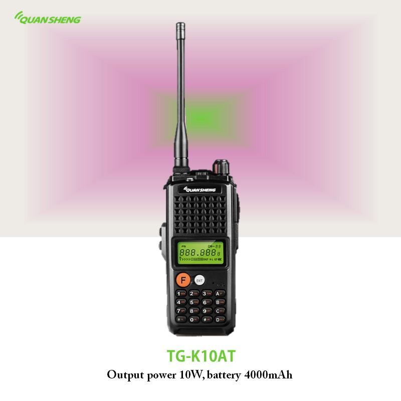 Quansheng walkie-talkie radio communicador intercom communication equipment portable trucker walkie-talkie for hunting10KM K10AT
Quansheng walkie-talkie radio communicador intercom communication equipment portable trucker walkie-talkie for hunting10KM K10AT