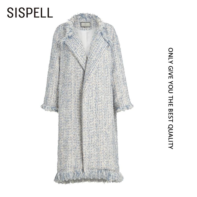 SISPELL Patchwork Tassel For Feamle Woolen Coat V Neck Long Sleeve Loose Women' Casual Coat Warm Fashion Autumn Tide 2020, Aspicture 
SISPELL Patchwork Tassel For Feamle Woolen Coat V Neck Long Sleeve Loose Women' Casual Coat Warm Fashion Autumn Tide 2020, Aspicture